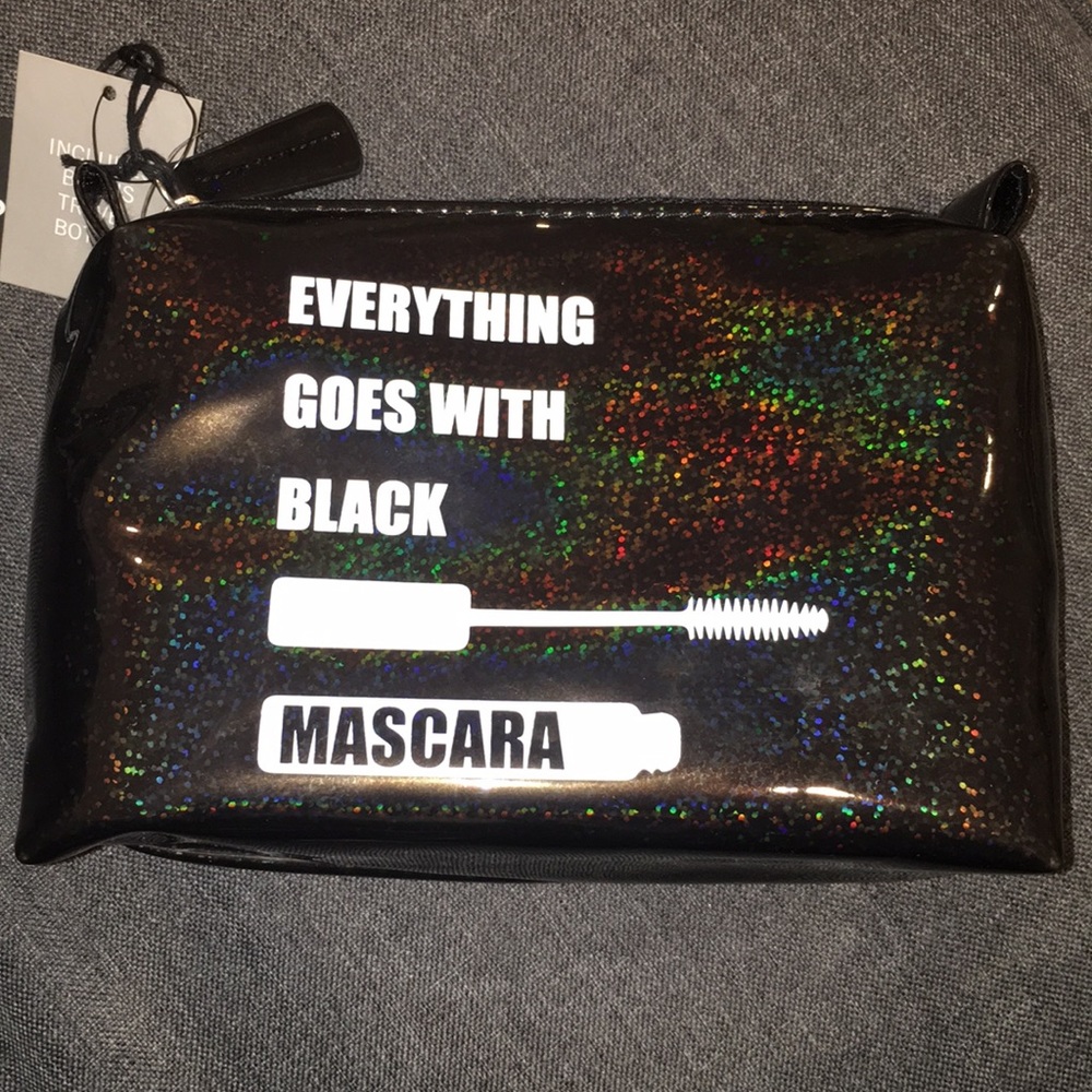 STELLA AND MAX Micro Zip Top Makeup Case- NWT